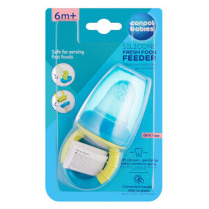 Canpol babies Silicon Fresh Fruit Feeder - Blue