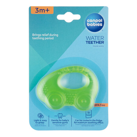 Canpol babies Water Teether CAR - Green
