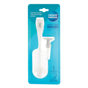 Canpol babies Brush for Bottles and Teats with Sponge and Sucker