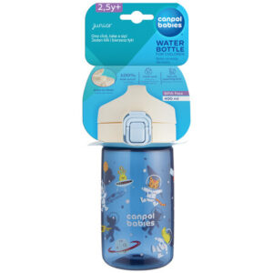 Canpol babies Water bottle for children 2,5y+ Junior 400 ml blue