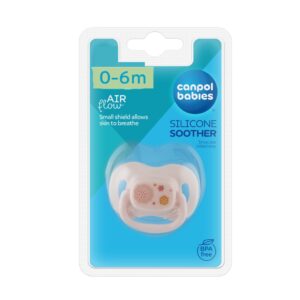 Canpol babies Silicone Symmetric Soother 0-6m NEWBORN BABY Pink