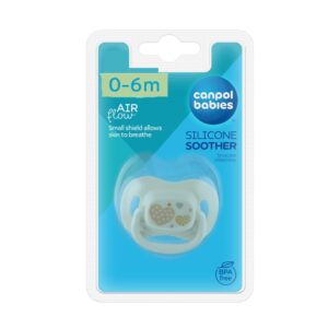 Canpol babies Silicone Symmetric Soother 0-6m NEWBORN BABY bei