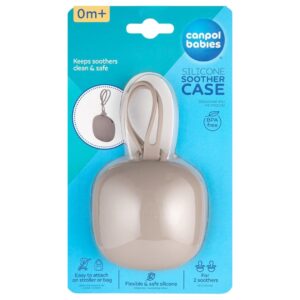 Canpol babies Silicone Soother Case - Beige