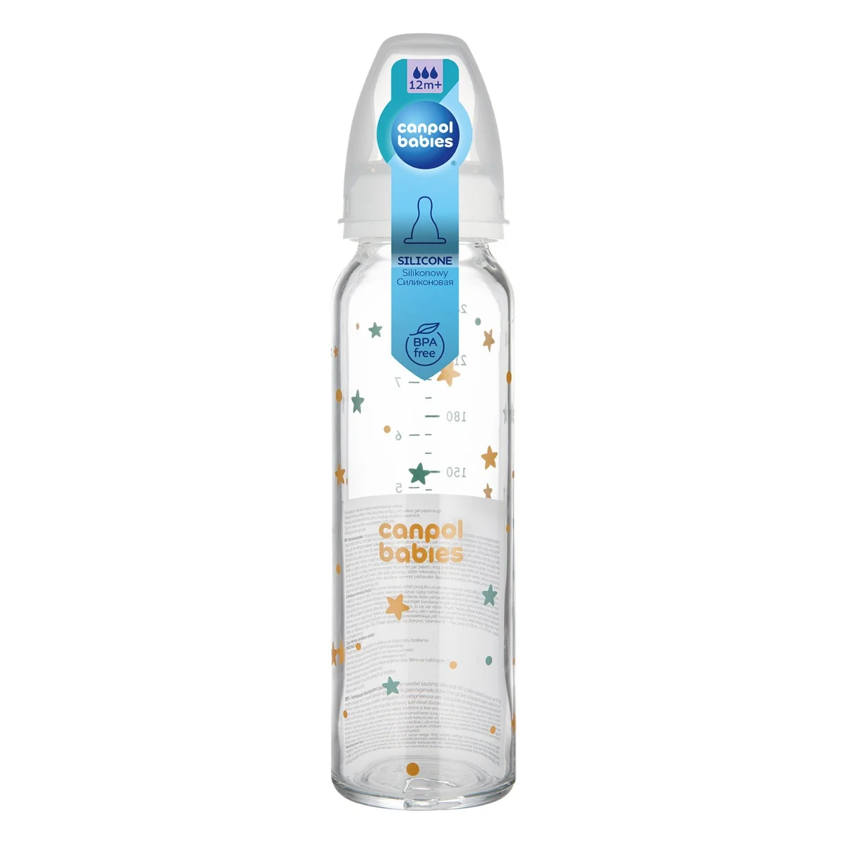 Canpol babies Glass Narrow Neck Bottle 240ml